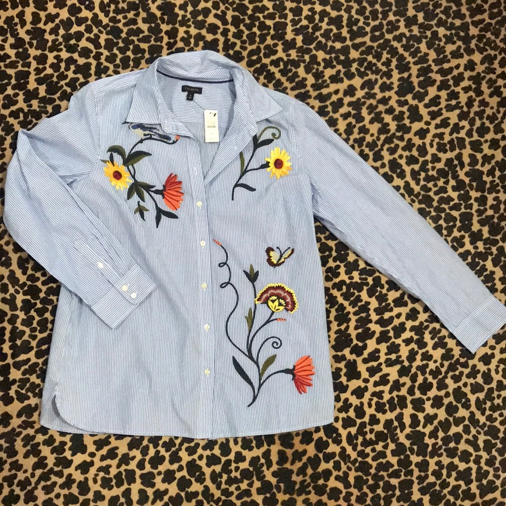 Button up floral shirt